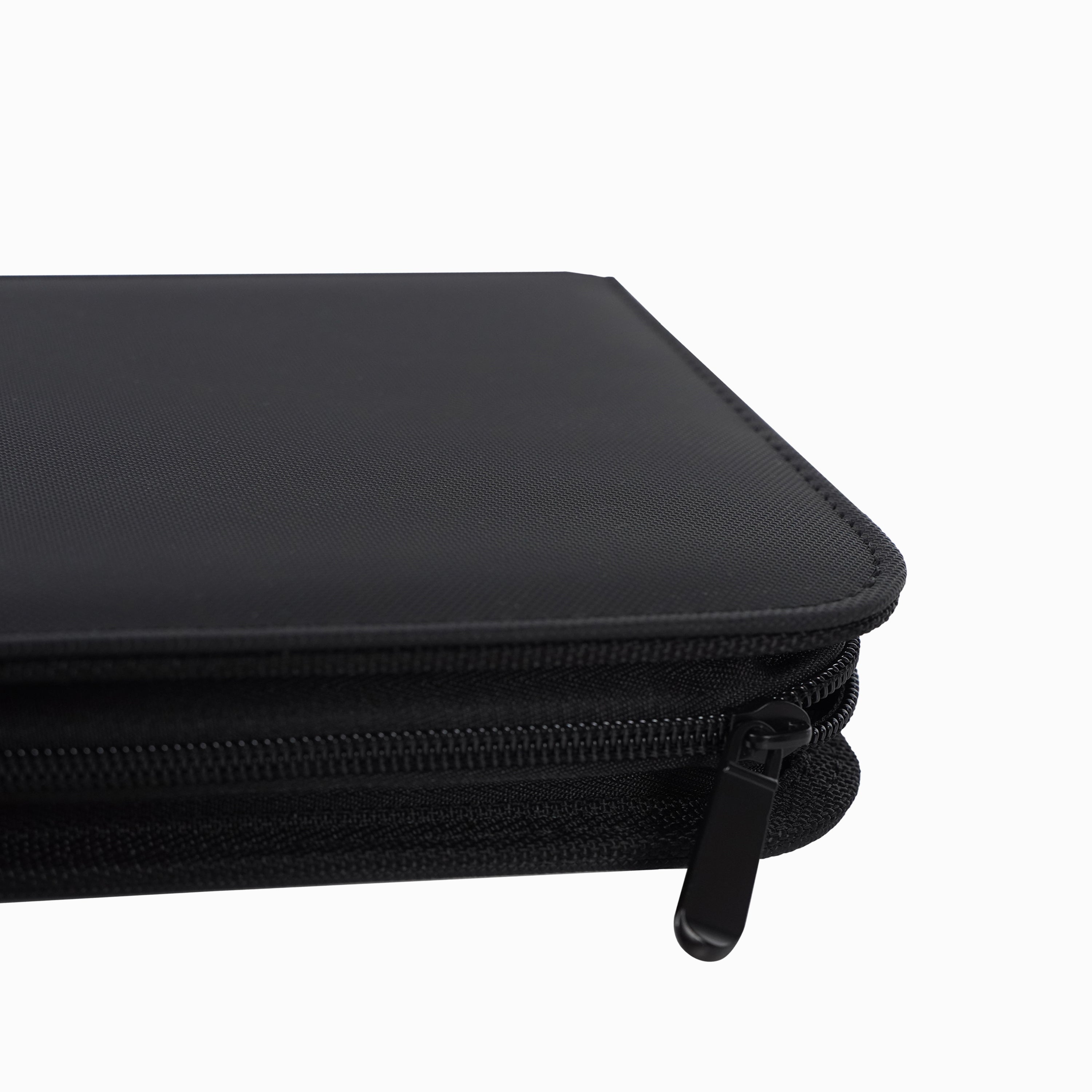 4-Pocket Zip Binder - Midnight - Black