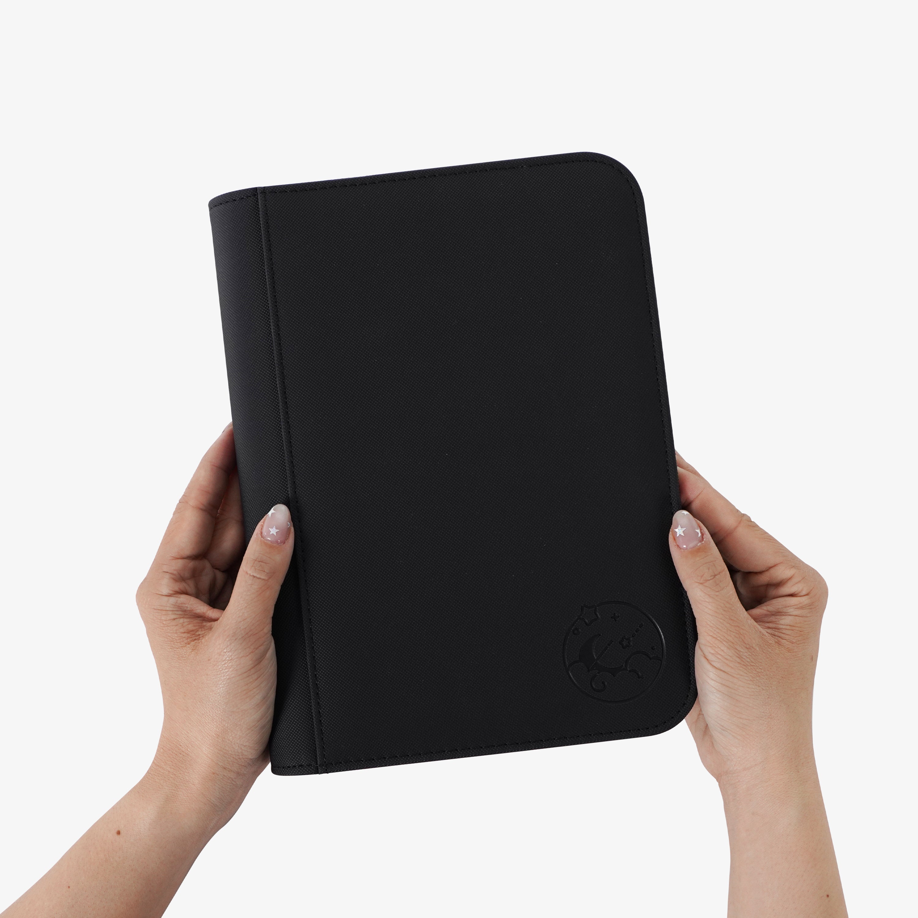 4-Pocket Zip Binder - Midnight - Black