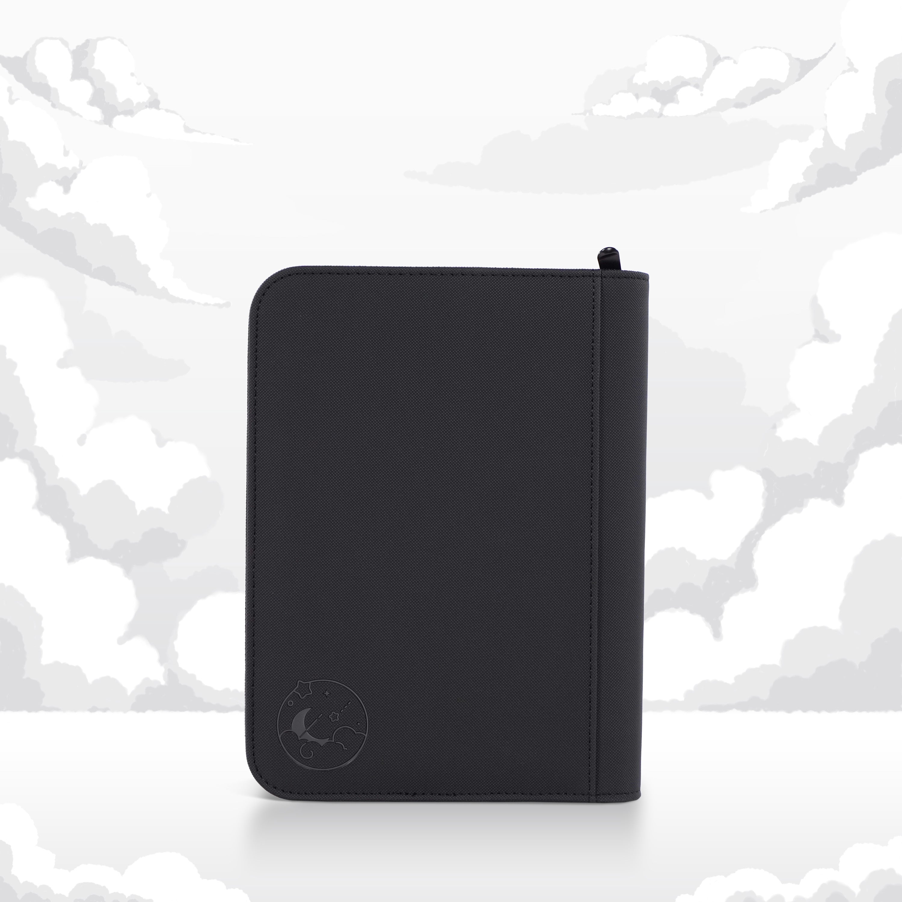 4-Pocket Zip Binder - Midnight - Black
