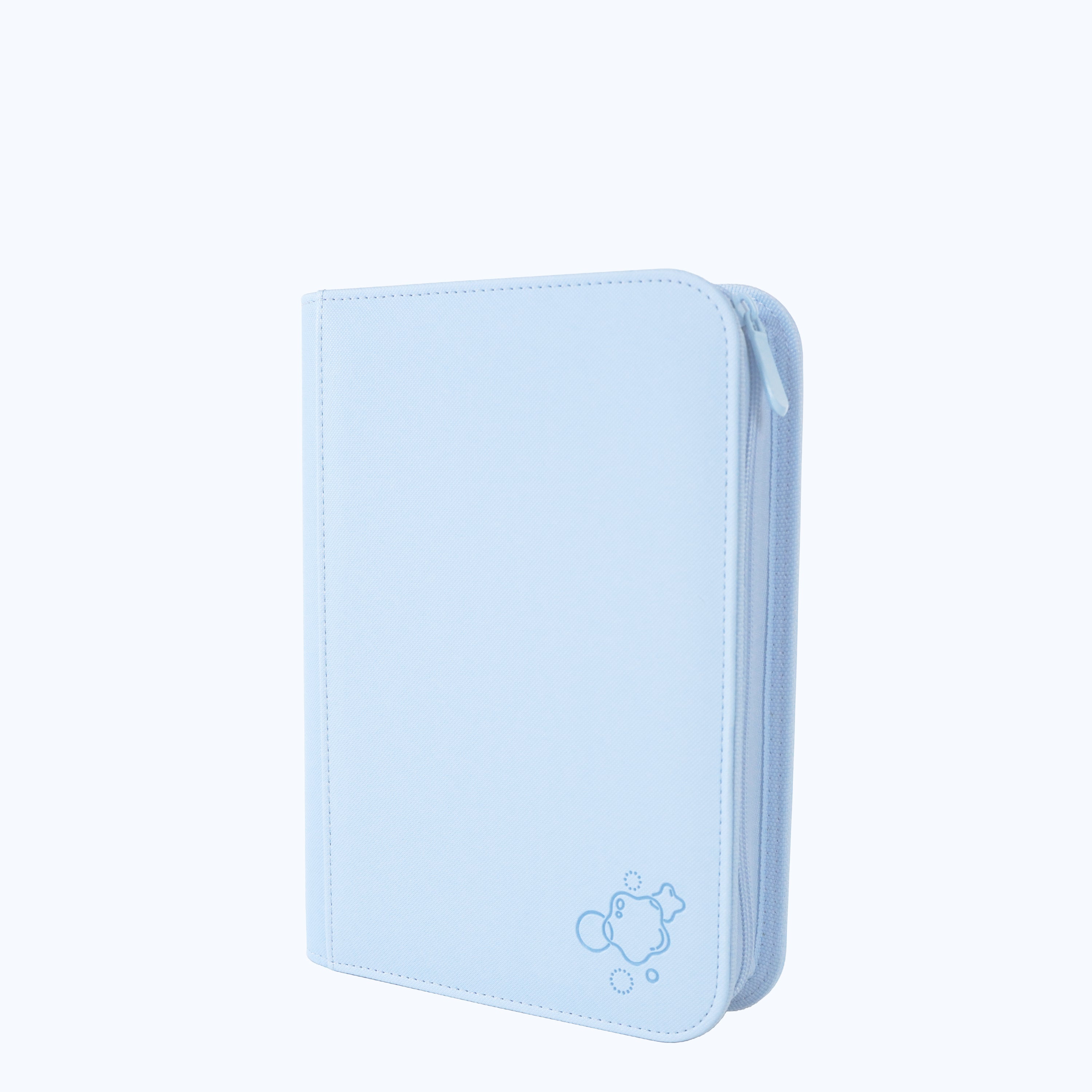 4-Pocket Zip Binder - Bright Sky - Blue