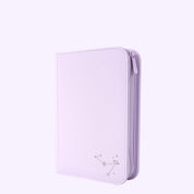 4-Pocket Zip Binder - Lilac Bloom - Purple