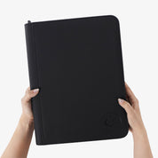 9-Pocket Zip Binder - Midnight - Black