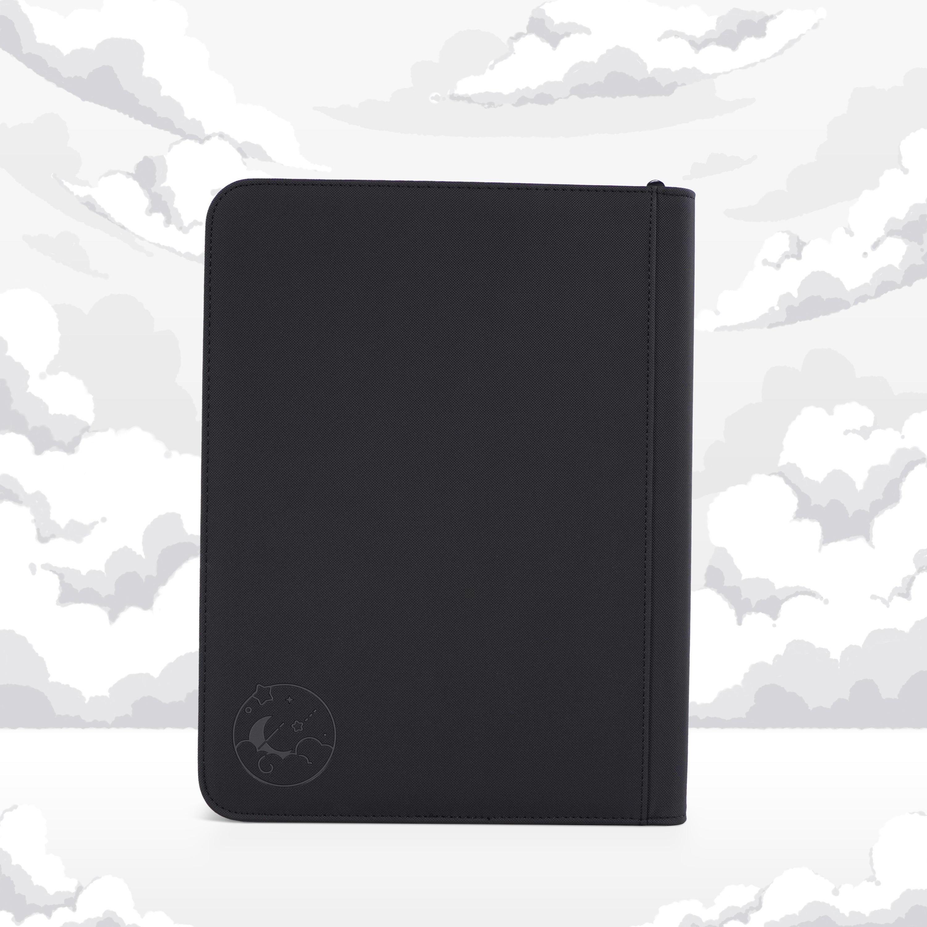 9-Pocket Zip Binder - Midnight - Black