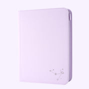 9-Pocket Zip Binder - Lilac Bloom - Purple