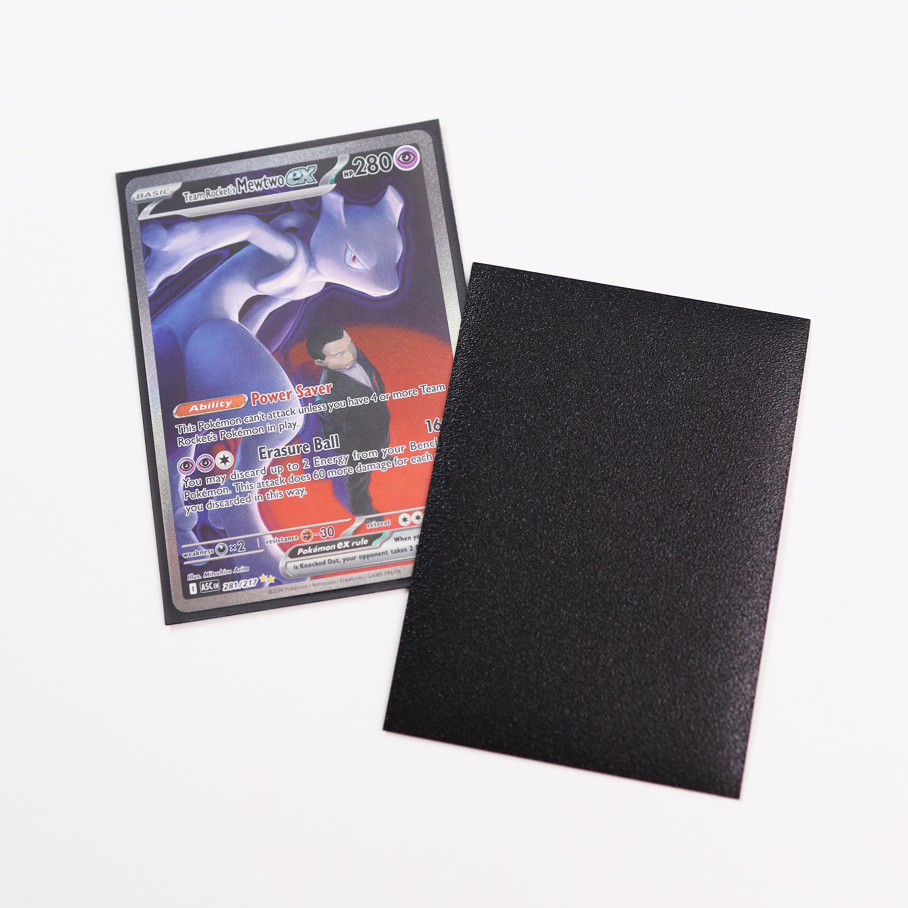 HACHI Deck Sleeves - Standard Size - Black