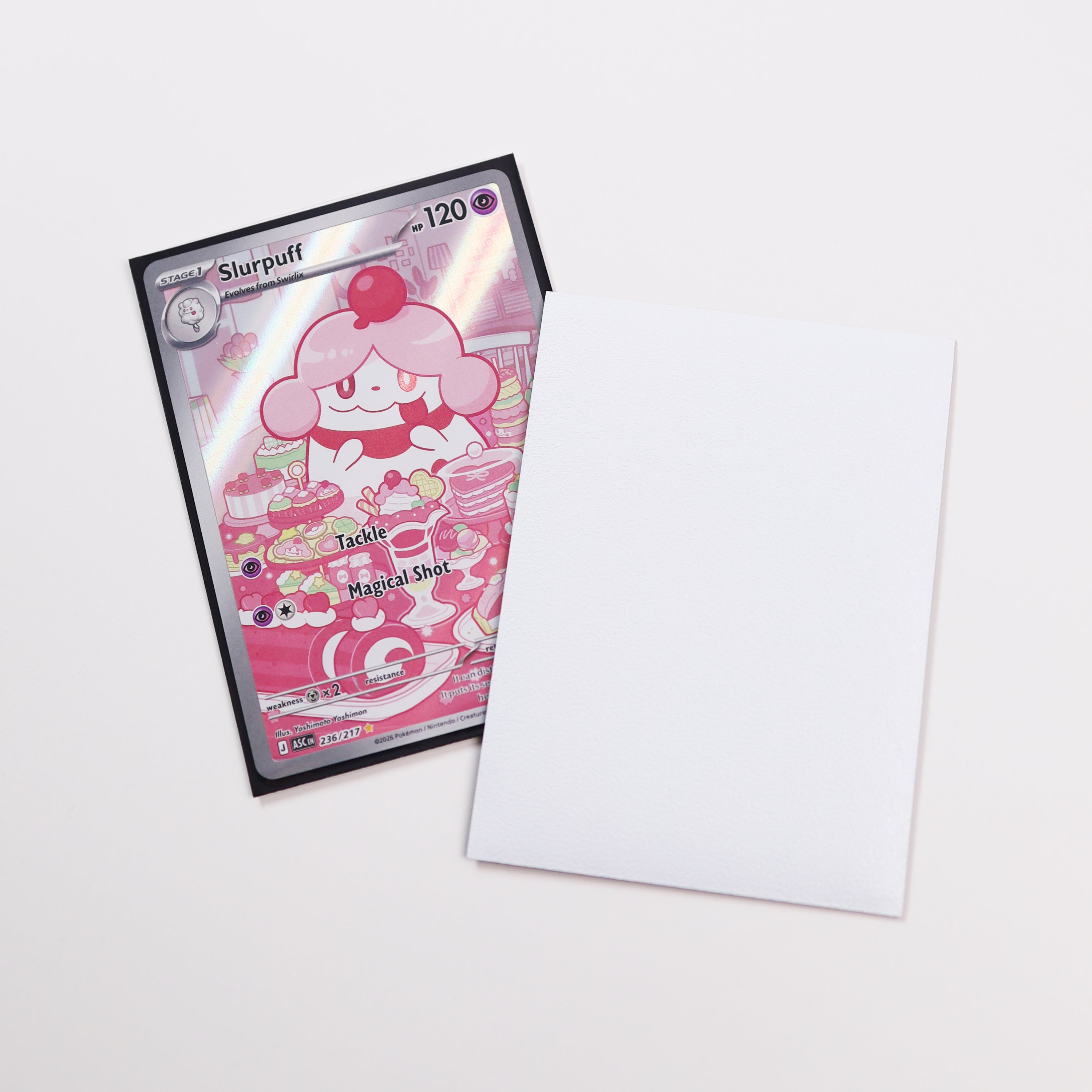 HACHI Deck Sleeves - Standard Size - White